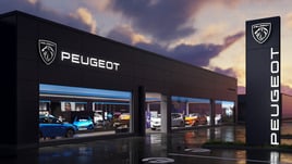 Peugeot has unveiled its new logo and car dealership corporate identity (CI)
