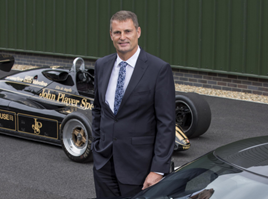 Phil Popham, senior vice-president of commercial operations, Group Lotus