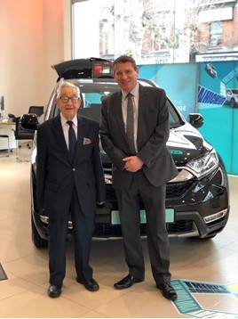 Phil Webb & Mr Bickerstaff Newton Honda