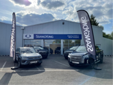 Chipping Sodbury Motor Company's new Ssangyong Motor UK showroom