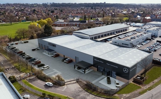 Rygor Commercials planned Mercedes-Benz dealership in Reading