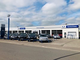 Platinum Motor Group's ​SsangYong Motor UK dealership in Frome, Somerset