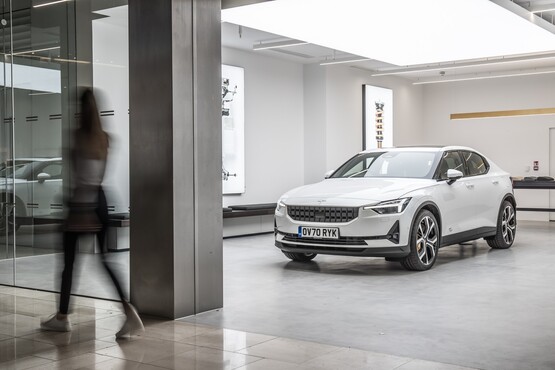 Endeavour Automotive's Polestar Space at Westfield Shopping Centre