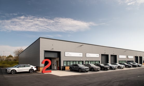 Polestar's EV test drive facility in Milton Keynes