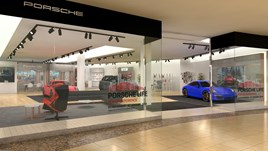 Jardine's Porsche pop-up store at Bluewater