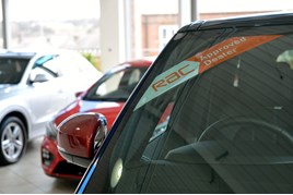 RAC Dealer Network windscreen splash
