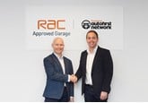 RAC chief executive Dave Hobday and Euro Car Parts chief executive Andy Hamilton 