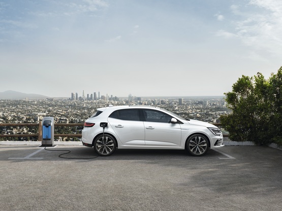 The new Renault Megane plug-in hybrid (PHEV) hatchback