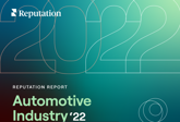 Reputation Auto Report 2022 cover