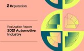 Cover: Reputation Report - 2021 Automotive Industry