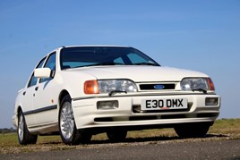 Cars like the Ford Sierra are now prized assets for collectors
