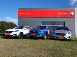 Richard Hardie's MG Motor UK dealership in Sunderland