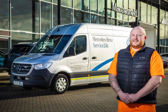 Rick Kellett, 24 Hour Service, Mercedes-Benz of Macclesfield