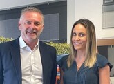 Drive Motor Retail joint managing director Rob Keenan with new head of marketing Emily Mead