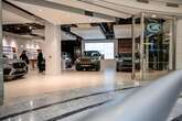 Rockar Jaguar Land Rover showroom is Canary Wharf