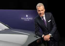 Rolls-Royce Motor Cars chief executive, Torsten Müller-Ötvös