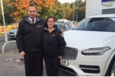 Russell and Kate Naude, Clive Brook Volvo