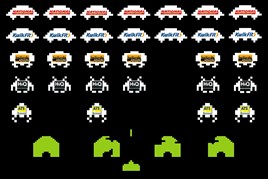 take on the fast-fits space invaders