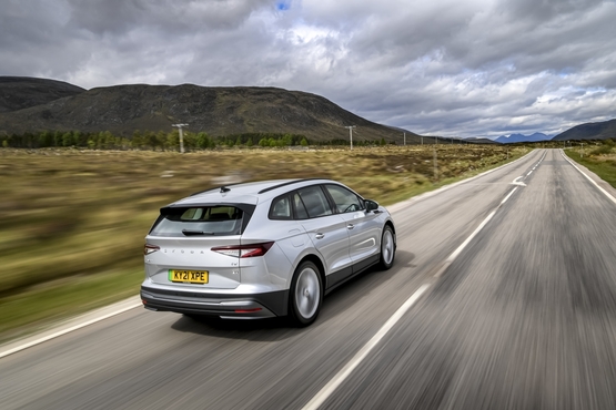 Skoda Enyaq iV 60 rear view