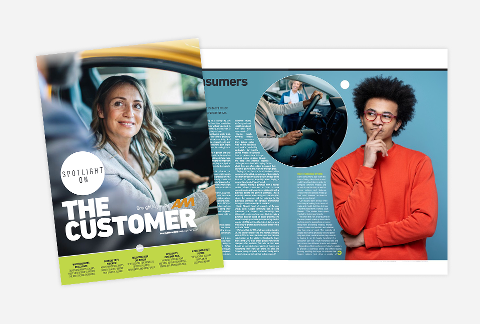 Spotlight on the customer