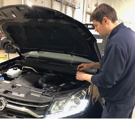 SsangYong Motors UK has launched its inaugural vehicle technician apprenticeship