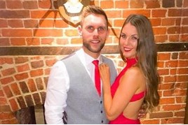Lookers sales executive Stuart Hill and girlfriend Becky Dobson