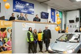 The team at Shoreham Vehicle Auctions at the charity sale in aid of Chestnut Tree House children’s hospice