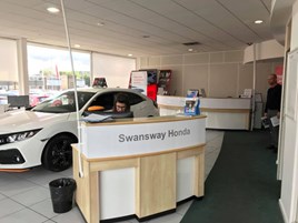 Swansway Honda Bolton refurb 