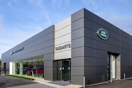 Taggarts  Land Rover dealership in Lanarkshire