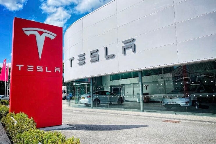 Tesla's new Bournemouth EV store