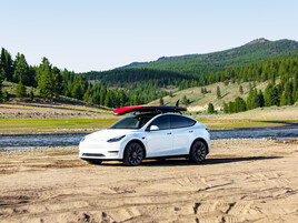 The new Tesla Model Y EV crossover