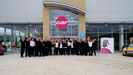 The team at The Car People's newly-opened Warrington car supermarket
