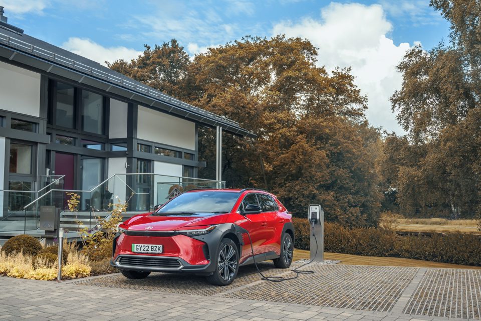 Toyota car charging