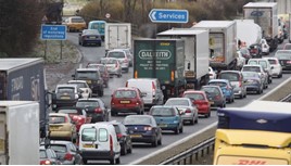 motorway traffic congestion