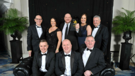 The TrustFord fleet and commercial vehicles team at the Fleet News Awards 2022
