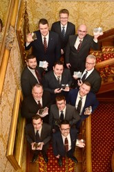 The award winners with Robert Forrester, CEO of Vertu Motors plc (far back)