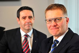 Robert Forrester and David Crane (L) Vertu Motors