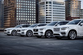 The current Volvo Cars T8 plug-in hybrid line-up