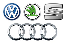 VW Group logos
