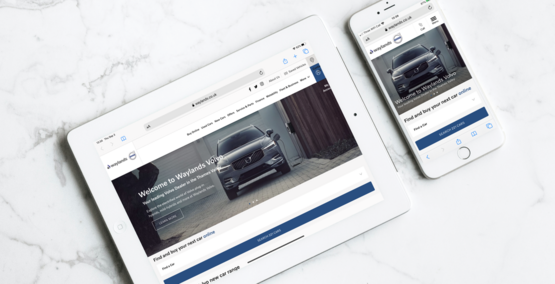 Waylands Automotive's new GForces e-commerce website
