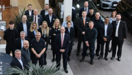 The team at BMW UK Retailer of the Year 2021,  Williams Rochdale