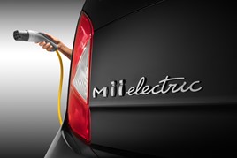 Seat's first full-production EV, the Mii electric