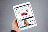 Now Vauxhall's website incorporating Vee24 live chat technology on an iPad
