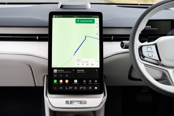 Volvo ES90 infotainment
